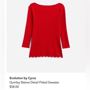 💋 Beautiful Red top